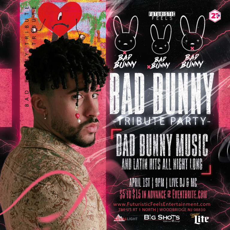 Bad Bunny Tribute Party - Big Shots Restaurant & Lounge