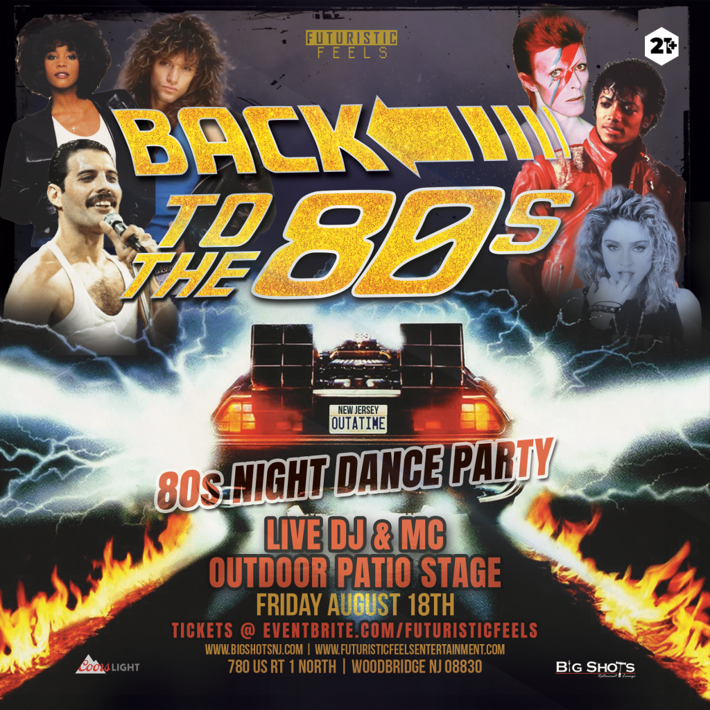 80s Night Dance Party! - Big Shots Restaurant & Lounge