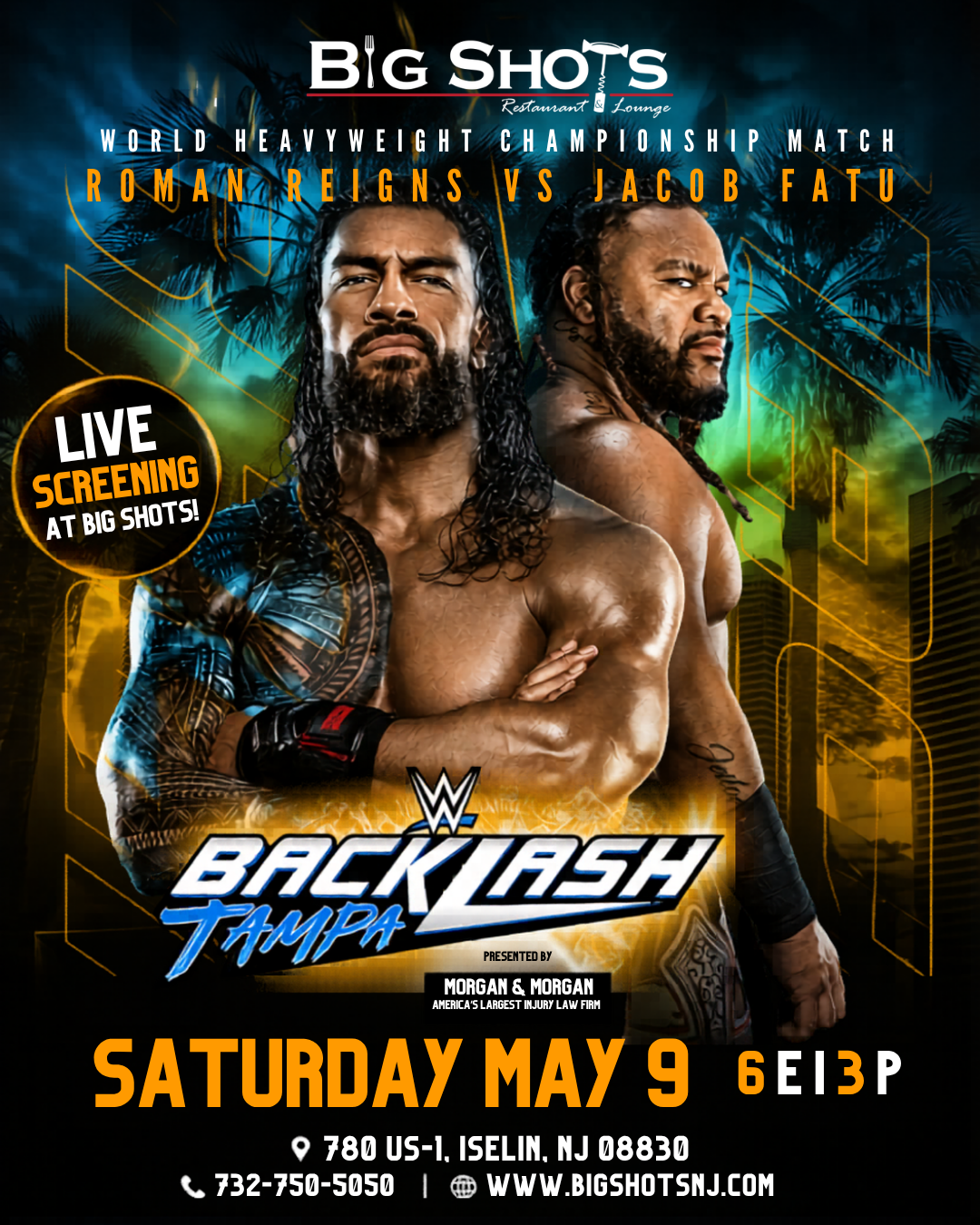 WWE Backlash Tampa